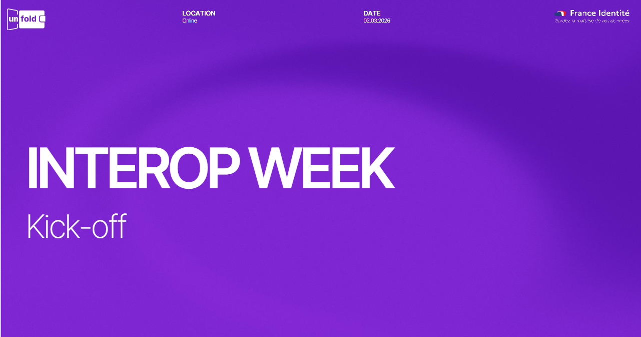 EUDIW Unfold Interop Week advances testing of the European Digital Identity Wallet ecosystem